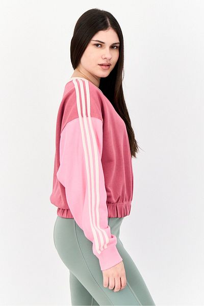 adidas Women Sportswear Fit Long Sleeves Outdoor Sweatshirt, Multicolor