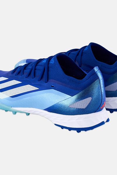 adidas Men X Crazyfast Lace Up Football Shoes, Royal Blue
