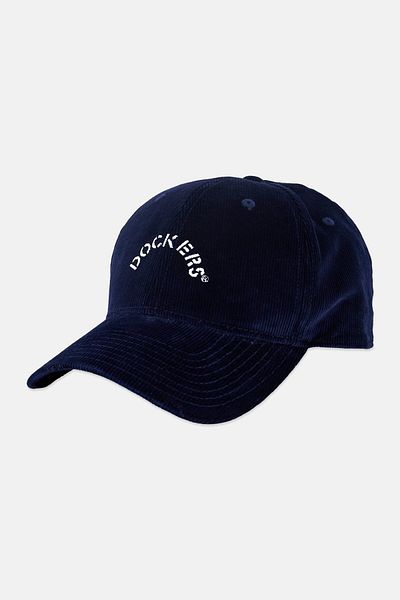 Dockers Men Embroidered Logo Adjustable Cap, Navy