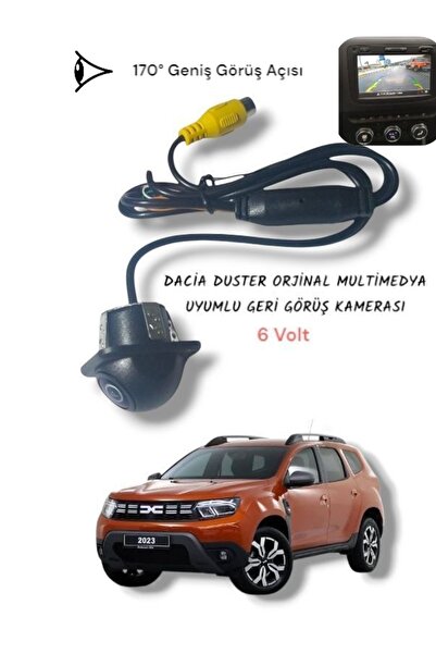 OEM Dacia Duster Multimedya Uyumlu Arka Görüş Kamerası 6v 12v NTSC