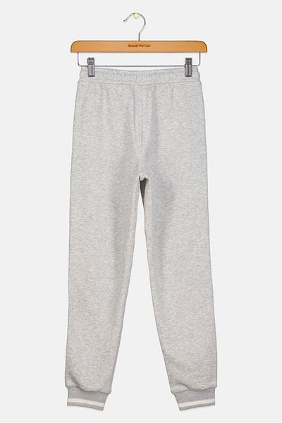 Puma Kids Girl Heather Outdoor Sweatpants, Light Grey