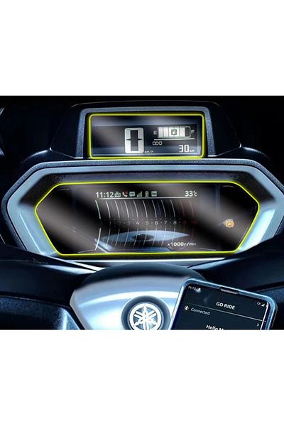 corcishop For Yamaha X Max Tech Max 2023 Digital Instrument Compatible Nano Screen Protector Film