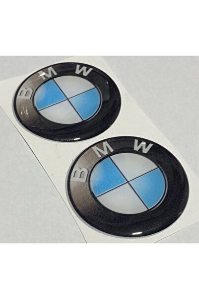 İŞCAN MOTOR BMW Logo Damla Etiket Sticker 5x5cm 2'Li