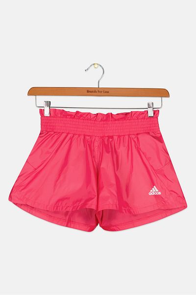 adidas Kids Girl Dance Move Comfort Loose Shiny Short, Pink