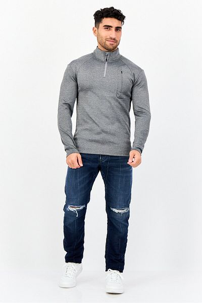 Asos 4505 Men Sportswear Fit Long Sleeve Training Sweatshirts, Grey