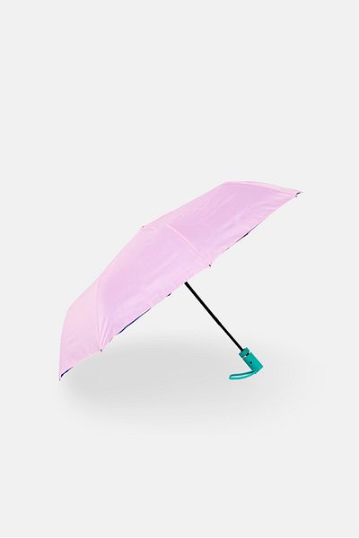 ISAAC MIZRAHI Plain Auto Open Umbrella, Lavender