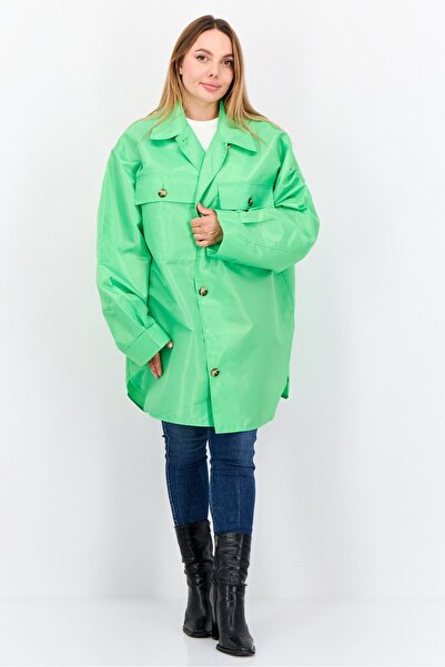Asos Design Women Plain Windbreaker Jacket, Mint Green