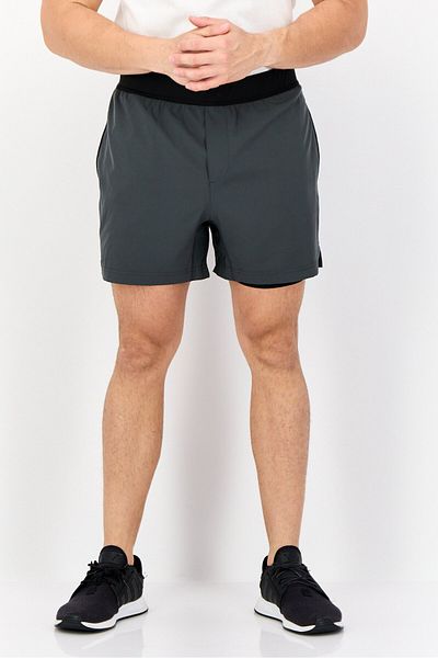 Mister Men Sportswear Fit 5 Inseam Training Shorts, Grey