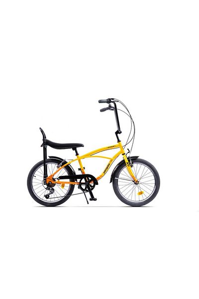 Pegas Pegas Pegas Strada Mini 7S 20" Yellow Bicycle