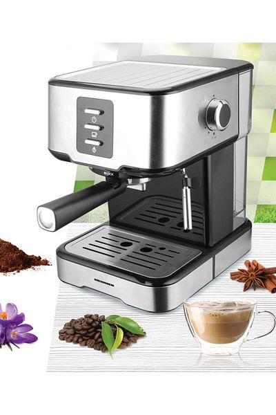 Heinner Heinner Brassile HEM-850IXBK manual espresso machine, 850W, 15bar, 1.5L, HEM-850IXBK