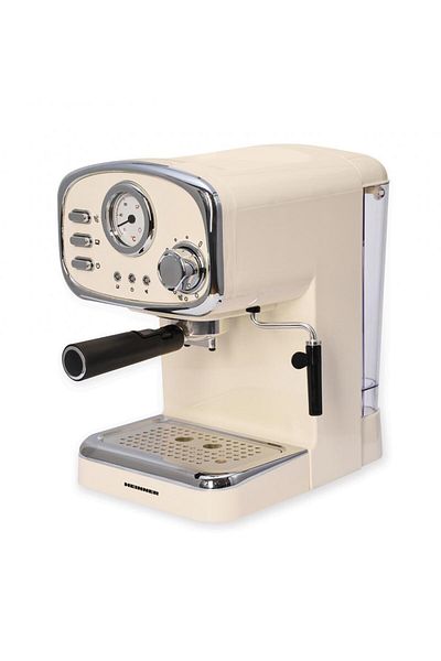 Heinner Espressor manual Heinner HEM-1100CR, 1100 W, 15 bar, 1,25 L, crem