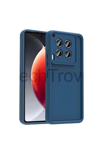 TechTrove Tecno Camon 30 Kılıf Kamera Korumalı Kenar Çıkıntılı Soft Renkli Si...
