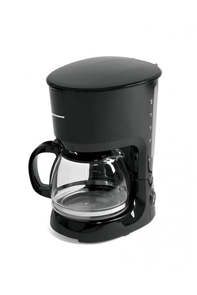 Heinner Heinner HCM-750BK750W coffee maker, 1.25 l, anti-drip, keep warm, black