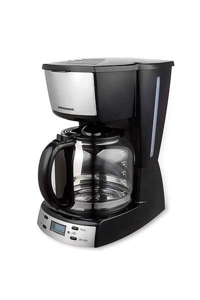 Heinner Heinner HCM-D918XInox Coffee Maker, LCD Display, 1.8L, Silver