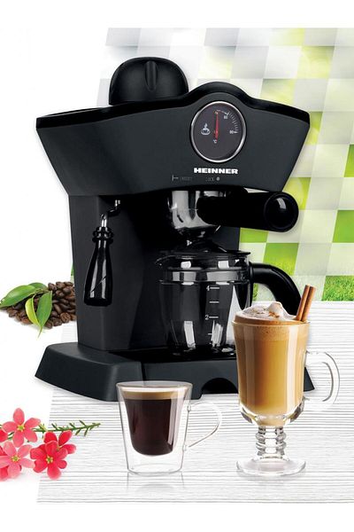 Heinner Heinner Retro Effect HEM-200BK manual espresso machine