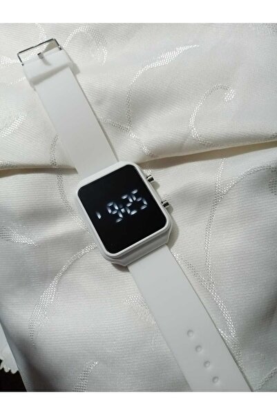 Brality (BEYAZ) Silikon Kordonlu Dijital Led Ekran (AKILLI SAAT DEĞİLDİR) 0018