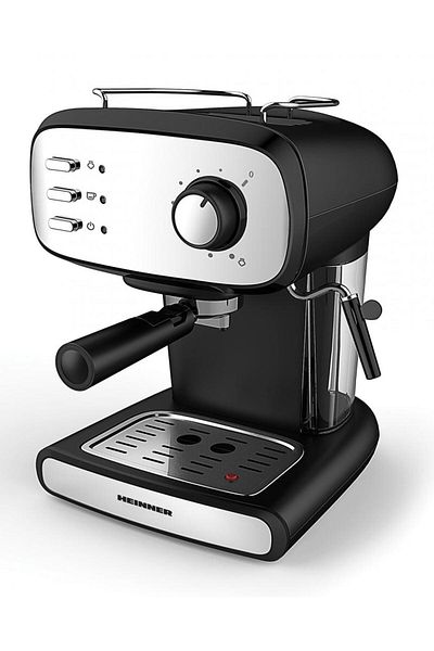 Heinner Espressor manual Heinner Black Boquette HEM-1100BKX