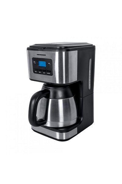 Heinner Heinner Digital Coffee Maker HCM-900XMC, 900W, 1L, Thermos Mug, Lcd, Timer, Stainless Steel