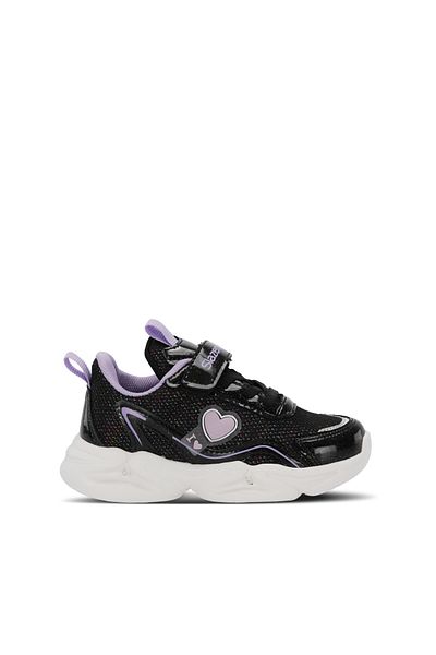 Slazenger Klarion Girl's Sneaker Shoes Black / Purple
