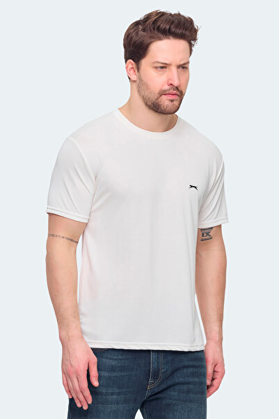 Slazenger Ανδρικό μπλουζάκι KRATER σε χρώμα εκρού