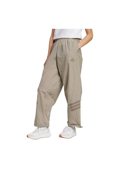 adidas Women's Beige Sweatpants W Fi 3S Wvn Pt Je0148