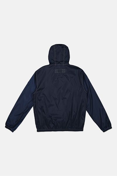 Tommy Hilfiger Kids Boy Textured Hooded Jackets, Navy