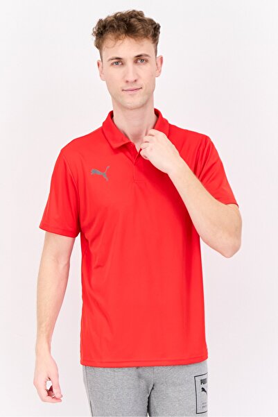 Puma Men Sportswear Fit Short Sleeve Outdoor Polo, Red