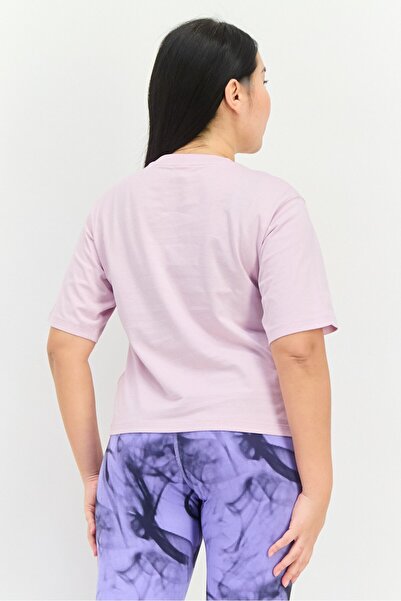 Puma Women Relaxed Fit Short Sleeves Outdoor Top, Lavender