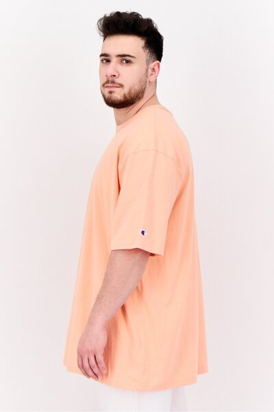 Champion Men Sportswear Fit Short Sleeve Outdoor T-Shirt, Coral