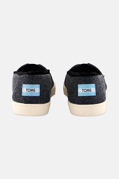 Toms Women Alpargata Cupsole Faux Fur Slip On Shoes, Grey