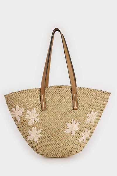 DeFacto Women's Straw Shoulder Bag E1500Axns