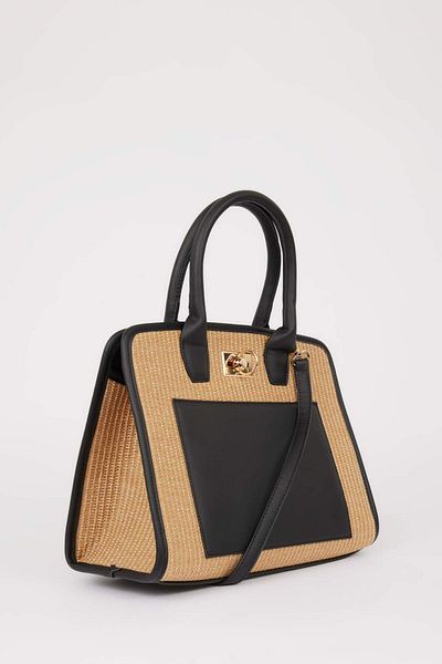 DeFacto Women's Straw Shoulder Bag E2810Axns