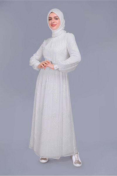 Alvina 41622 Μοντέλο Κεντητό Φόρεμα