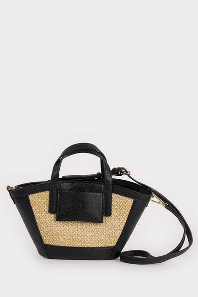 DeFacto Women's Straw Shoulder Bag E1402Axns