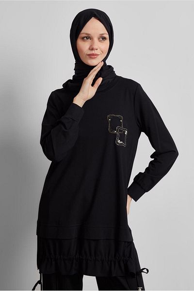 Alvina Shiring Detail Trainers Tunic 45463