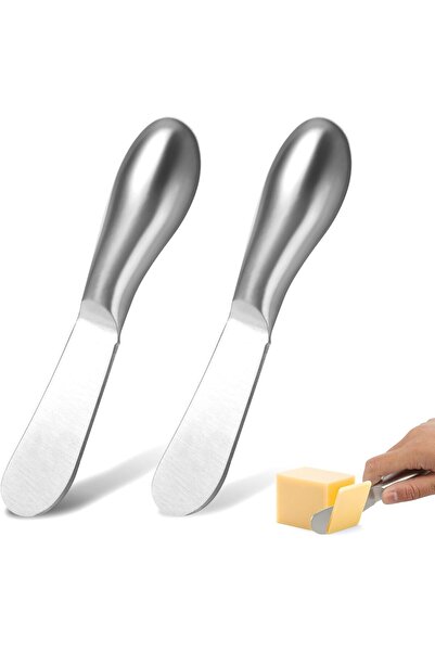 Arabest Butter Knife,Little Cheese Spreader Knives, for CheesePastry Making a...