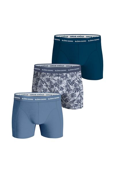 Björn Borg BJÖRN BORG Herren Boxershorts, 3er Pack - Cotton Stretch Boxer, Unterhose, Baumwolle