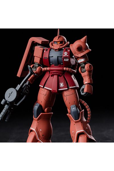 BANDAI GTO 024 Gto 015 Hg 1/144 Ms-05 Action Figures Old Red Zaku Char Aznable Dedicated Machine Assembly M