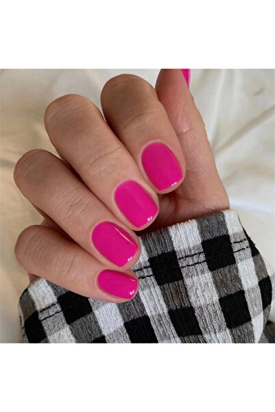 Choice PDJ2855 24 قطعة/مجموعة أظافر صناعية قصيرة برأس دائري بلون واحد من الأك...