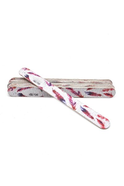 Choice 09 50 قطعة من مبرد الأظافر الخشبي السميك متعدد الحبيبات مبرد أظافر خشب...