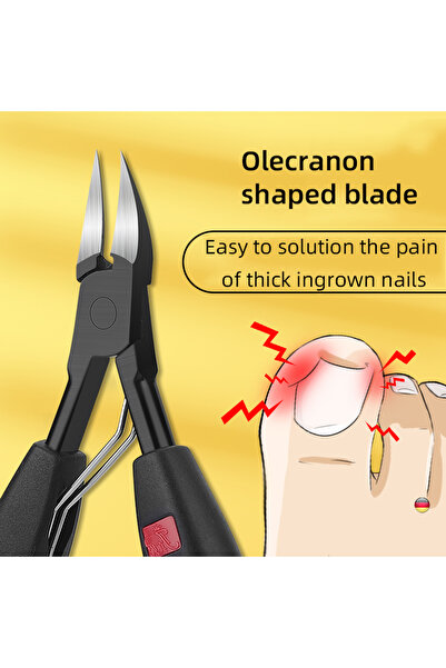 Choice مقص أظافر نامية تحت الجلد من الفولاذ المقاوم للصدأ لقص أظافر القدم الس...