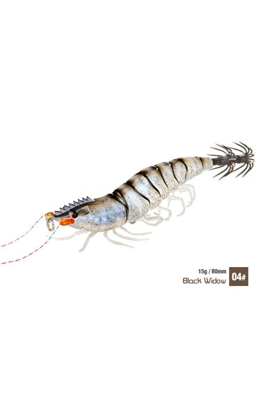 Choice 4 15 جرام من طُعم الحبار البطيء الغرق Egi Lure الاصطناعي طُعم الأخطبوط لصيد الروبيان Ho.