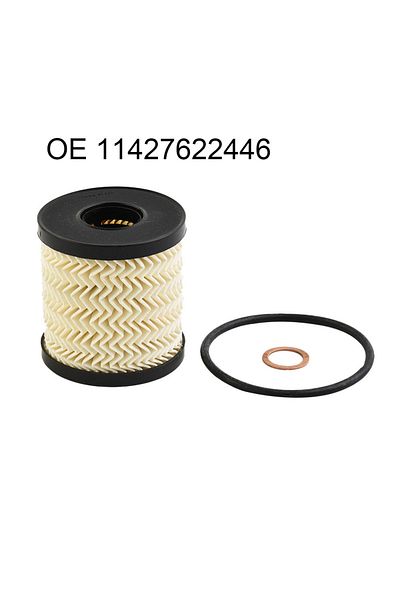 Choice 1pc Replacement Oil Filter Element For Mini For Cooper R56 2007-2016 11427622446 11-42-7-622-446 ...