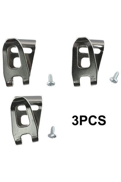 Choice 3Pcs Belt Clip Hook For Makita 18V LXT Cordless Drills With Screws For Drills Impact Drivers Wren...
