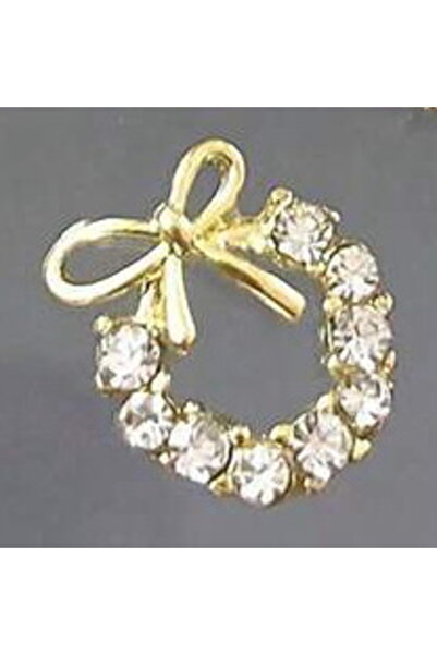 Choice أحجار الراين الشفافة 10 قطع ثلاثية الأبعاد من المعدن الذهبي والفضي إكل...