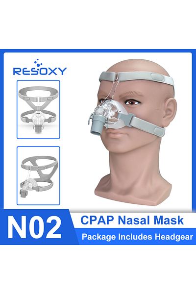 Choice L size YUWELL Nasal CPAP Mask with Headgear Silicon Gel Cushions for Auto CPAP Bipap Machine Sleep A