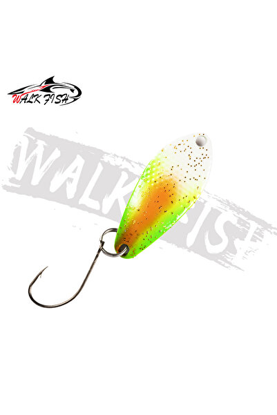 Choice N 14 WALK FISH 1PC طُعم صيد السمك ملعقة 3 جرام 31 مم طُعم صيد معدني بخ...