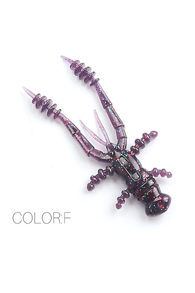 Supercontinent 72 مم 8 قطع 2.29 جرام F 2023 طُعم جراد البحر الجديد 7.2 سم / 4...