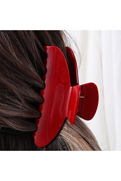 Choice مشبك شعر H242 بلون سادة، إكسسوارات شعر أنيقة للنساء والفتيات