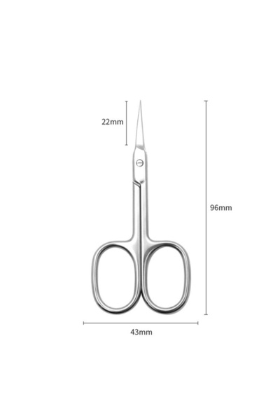 Choice Silvery 1pc Cuticle Scissors Nail Cuticle Clippers Trimmer Dead Skin R...